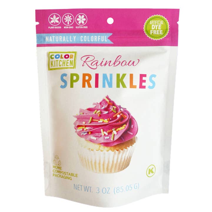 Color Kitchen Natural Rainbow Sprinkles