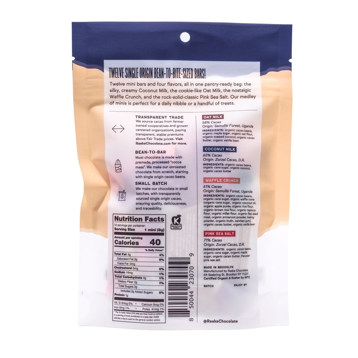 Raaka Mini Medley Bag 12ct