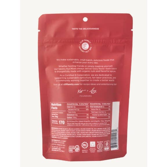 Clif Family Organic Barbequed Walnuts & Almonds