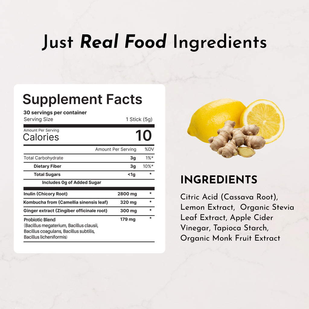 JI - Lemon Ginger Probiotic
