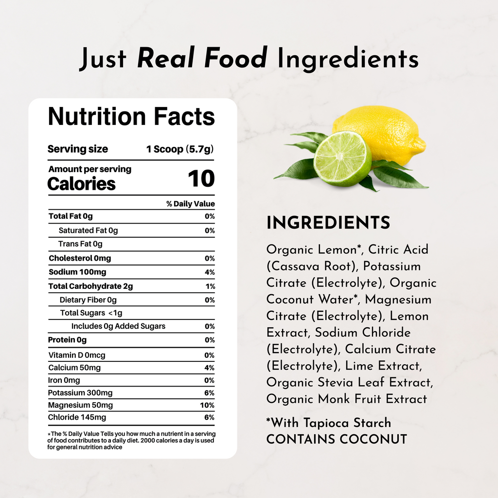 JI - Lemon Lime Electrolytes Sample