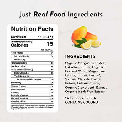 JI - Mango Lemonade Electrolytes Sample
