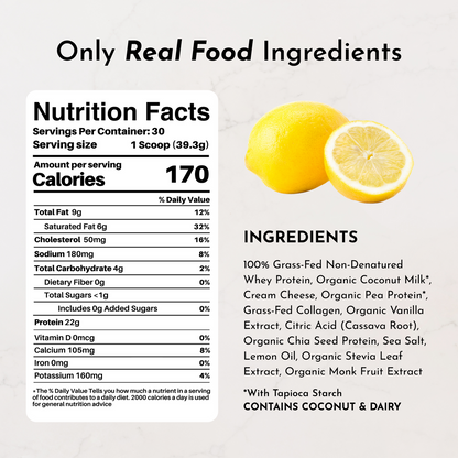 JI - Lemon Swish Protein Powder