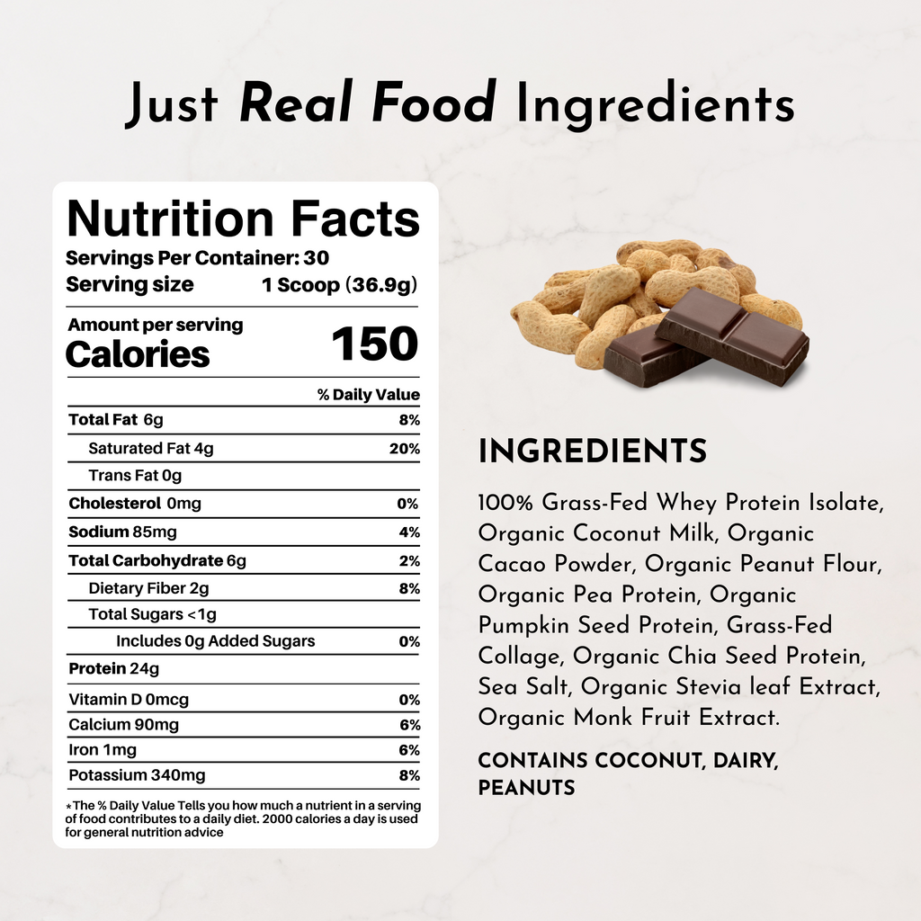 JI - Creamy Peanut Butter Protein Powder