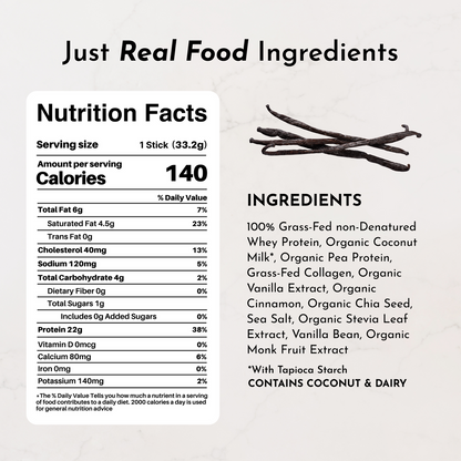 JI - Vanilla Bean Protein Powder Sample