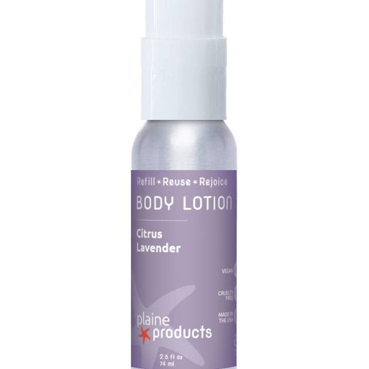 Plaine Products Travel Size Lotion Citrus Lavender