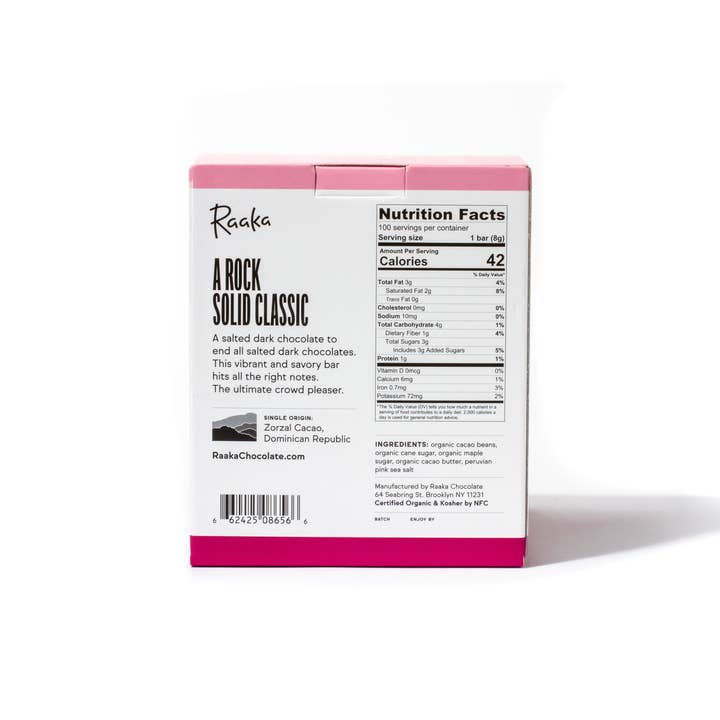 Raaka Pink Sea Salt Mini Chocolate Samples