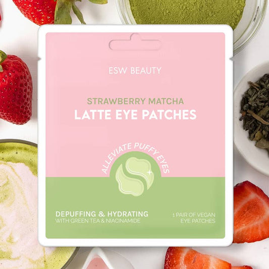 ESW Beauty Strawberry Matcha Depuffing & Hydrating Eye Patches