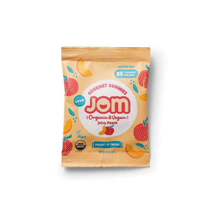 JOM Snack Pack Juicy Peach Gummies