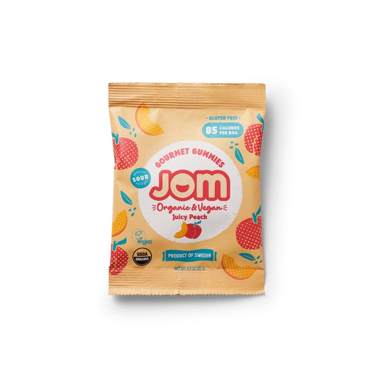 JOM Snack Pack Juicy Peach Gummies