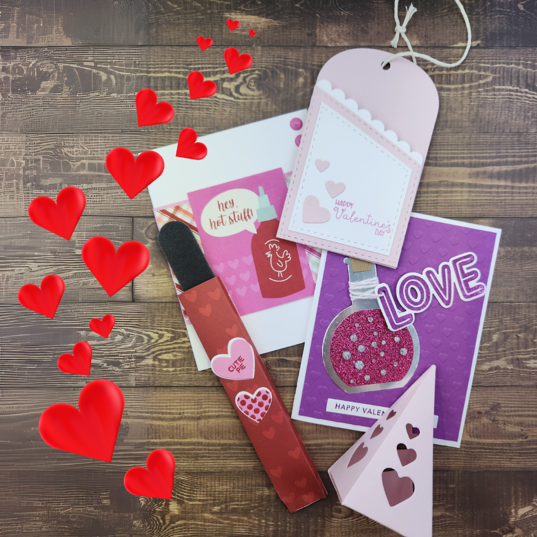 01.31 - Valentine’s Day Paper Craft Workshop with Handmade by Lindsey