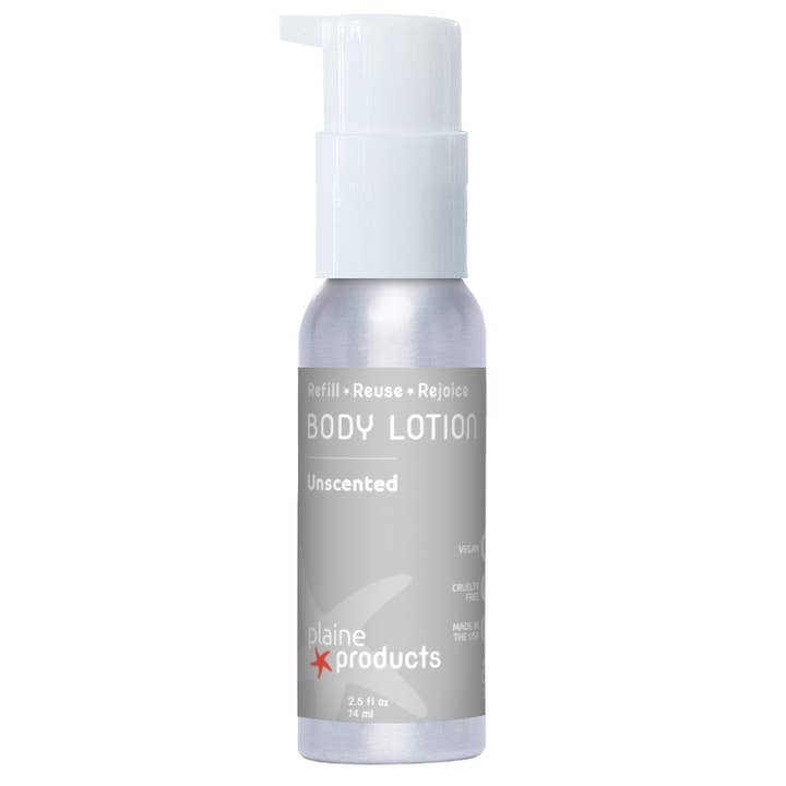Plaine Products Travel Size Lotion Unscented