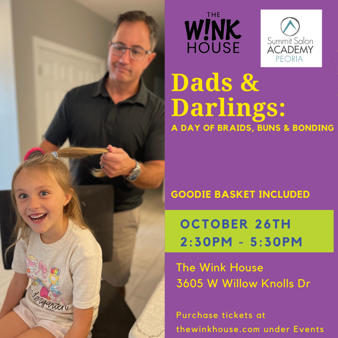 Daddy & Daughter Glam Day: Braids, Bows & Bonding