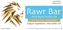 Rawr Bar | Dark Chocolate + Almond Butter