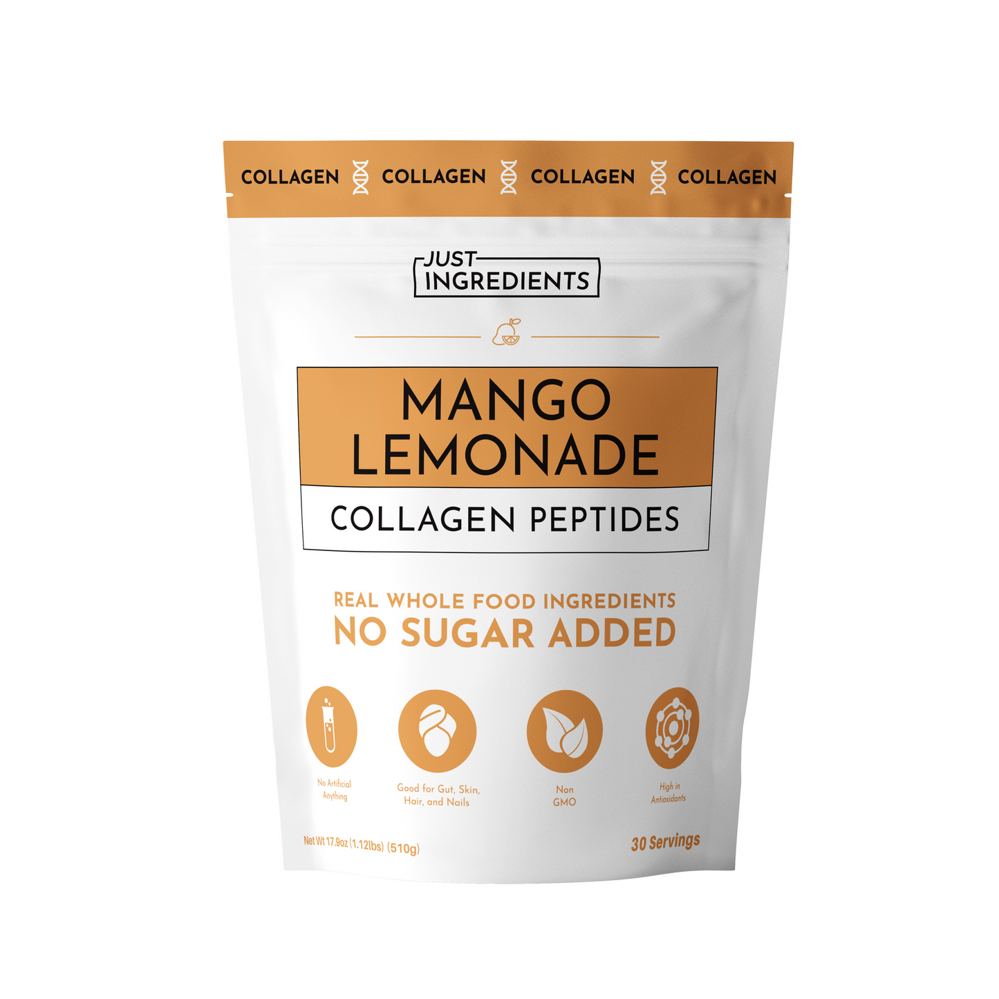 JI - Mango Lemonade Collagen Peptides