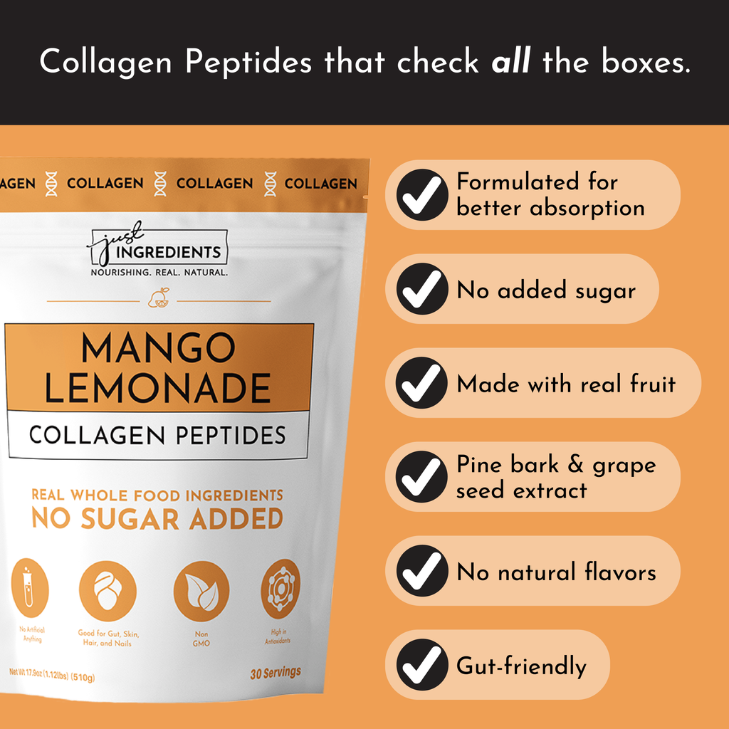 JI - Mango Lemonade Collagen Peptides