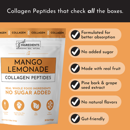 JI - Mango Lemonade Collagen Peptides