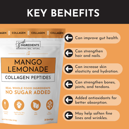 JI - Mango Lemonade Collagen Peptides