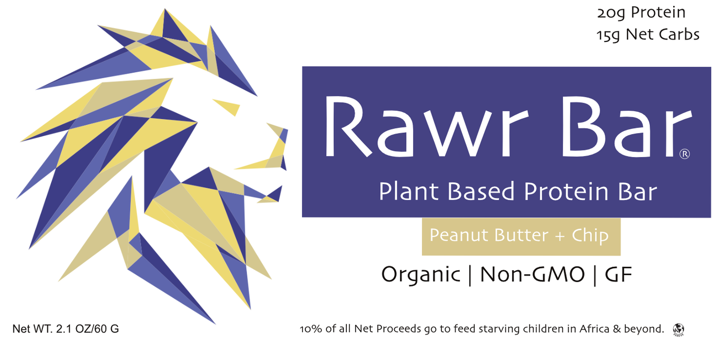Rawr Bar | Peanut Butter + Chip