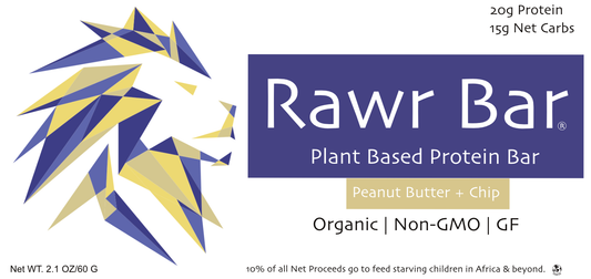 Rawr Bar | Peanut Butter + Chip