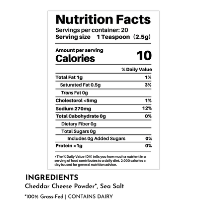 JI - Cheddar Cheese Popcorn Salt