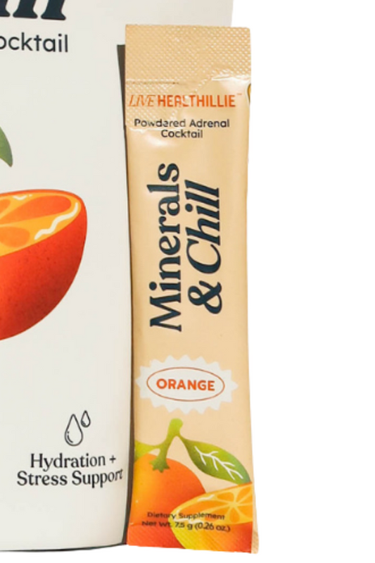 Minerals & Chill Orange Sample