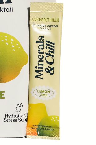 Minerals & Chill Lemon Lime Samples