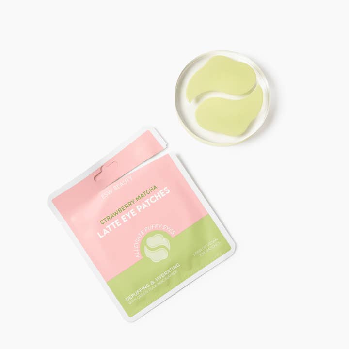 ESW Beauty Strawberry Matcha Depuffing & Hydrating Eye Patches