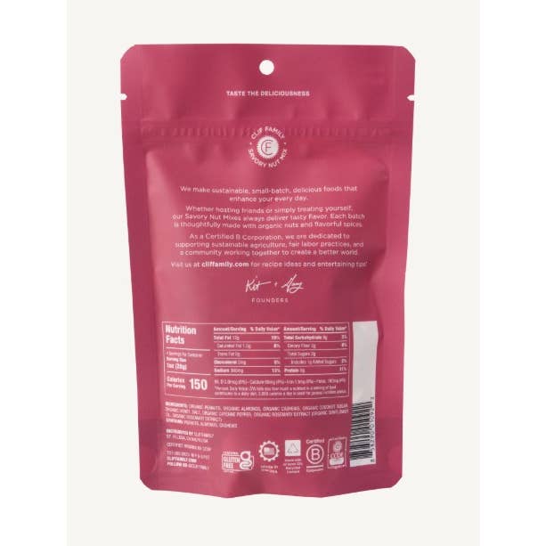 Clif Family Organic Hot Honey Mixed Nuts