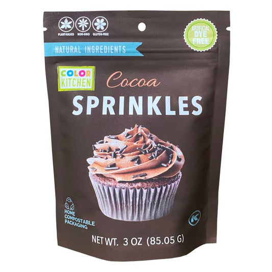 Color Kitchen Natural Dark Cocoa Sprinkles