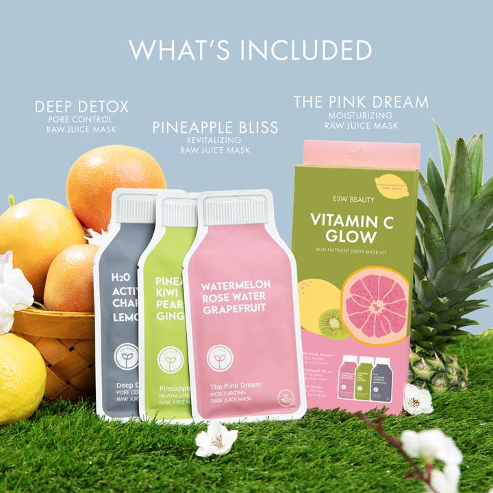 ESW Beauty Vitaminc C Glow Mask Set