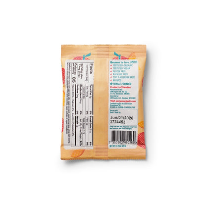 JOM Snack Pack Juicy Peach Gummies