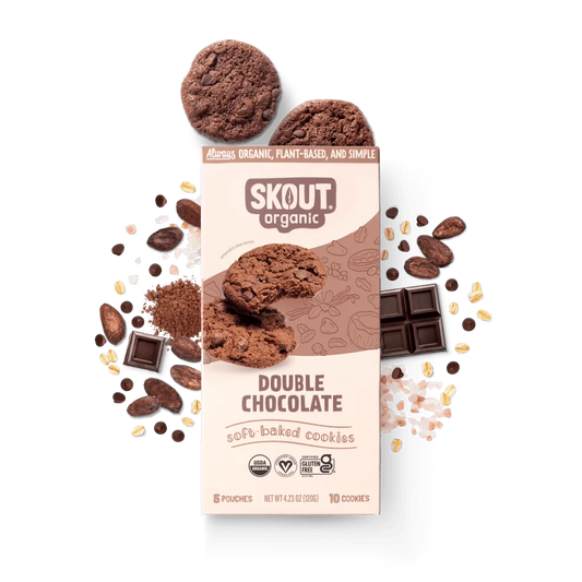 Skout Double Chocolate Baked Cookies