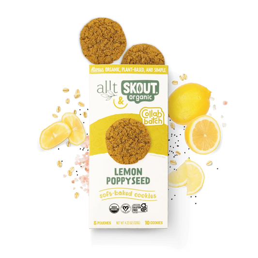Skout Lemon Poppyseed Cookies