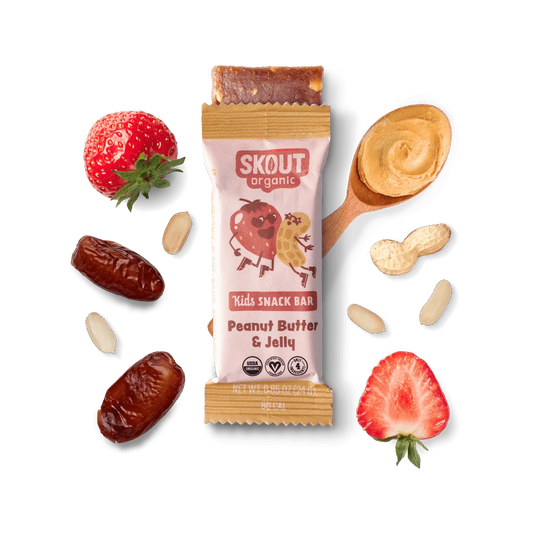 Skout Peanut Butter and Jelly Bar 6ct Box